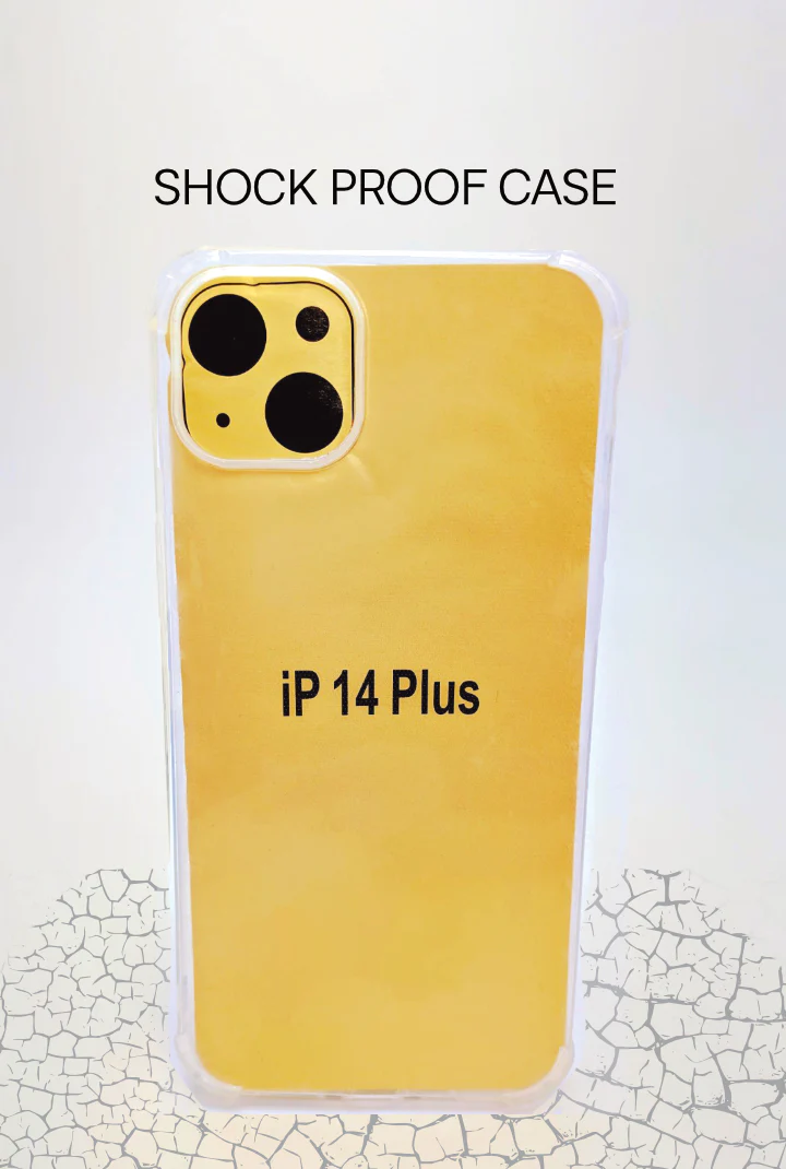 iPhone 14 Plus Transparent Back Case Ultra Hybrid Shockproof Clear Cover with Camera Protection Drop Protection - Image 4